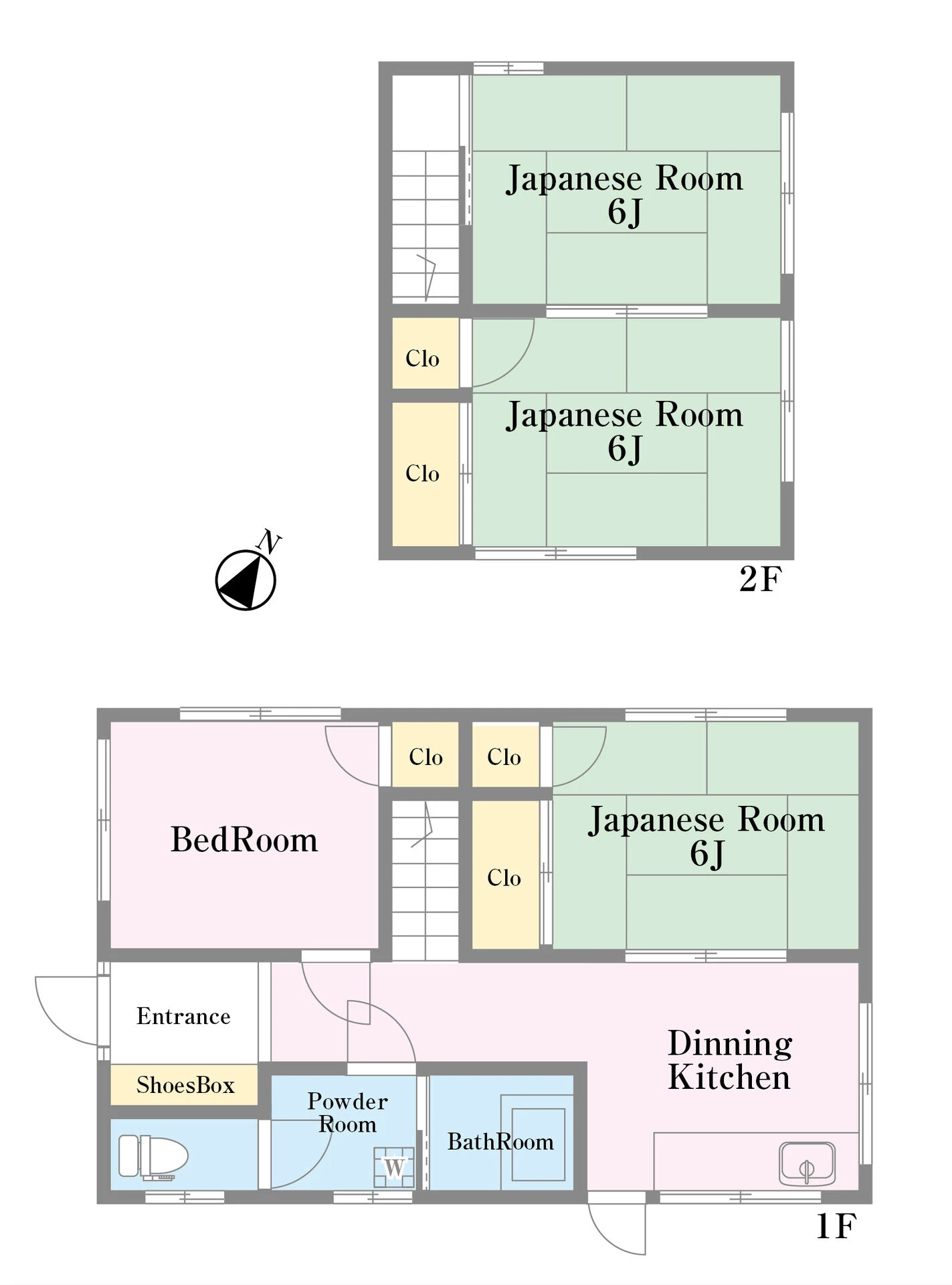 図面　六ッ川２丁目カラー