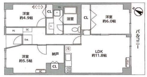 パークタウン間取り図